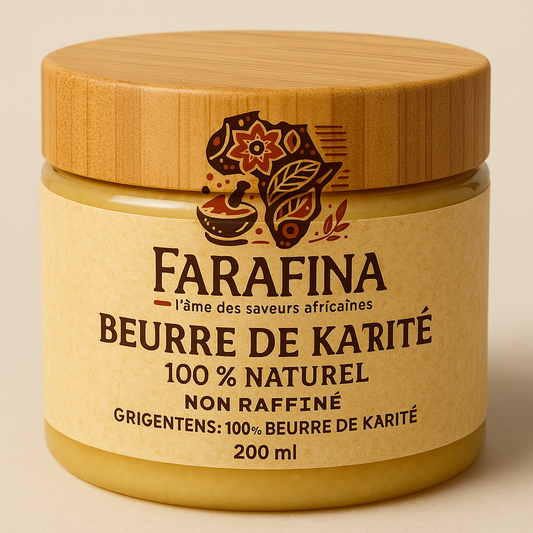 Beurre de karité non-rafiné